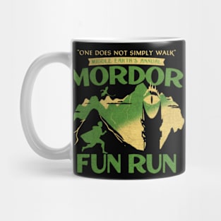 Marathon Mordor Fun Run Mug